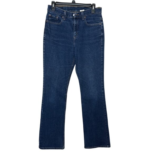 Vintage Women Levi’s 515 Bootcut Jeans 10 MIS L Blue Lower High Rise - Picture 1 of 6
